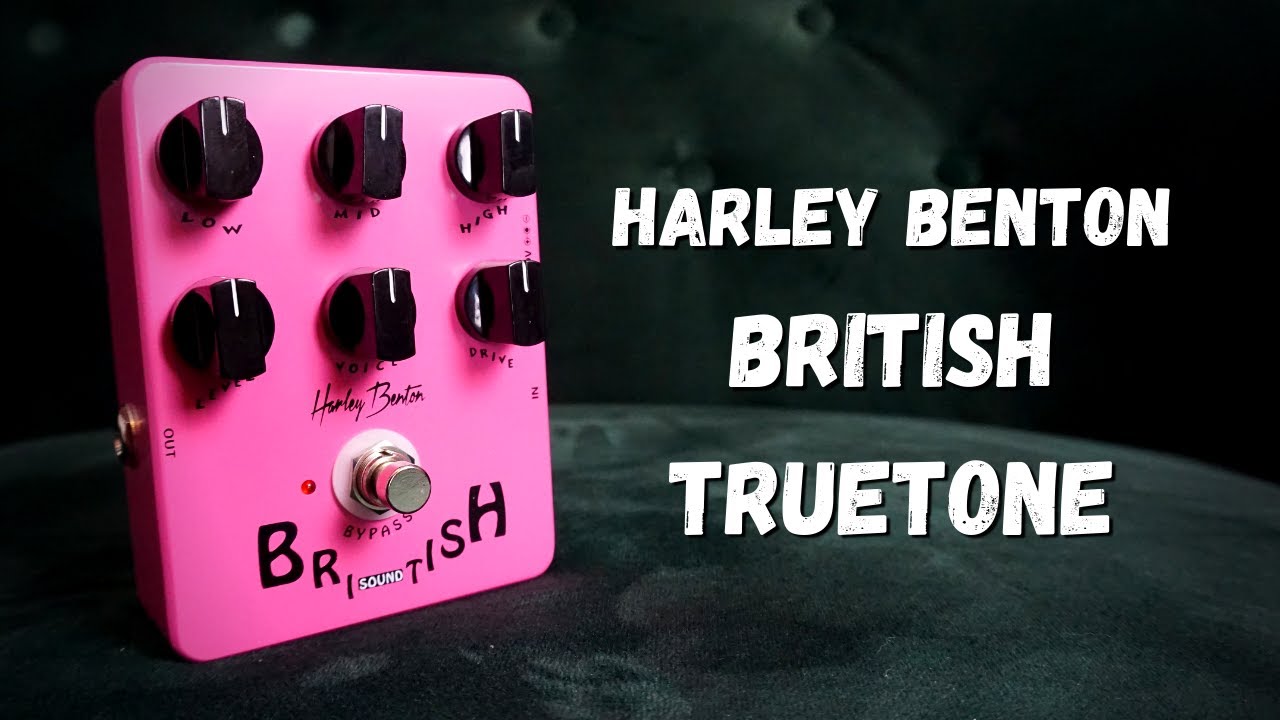 Harley Benton - British TrueTone Overdrive Pedal - Demo/Review