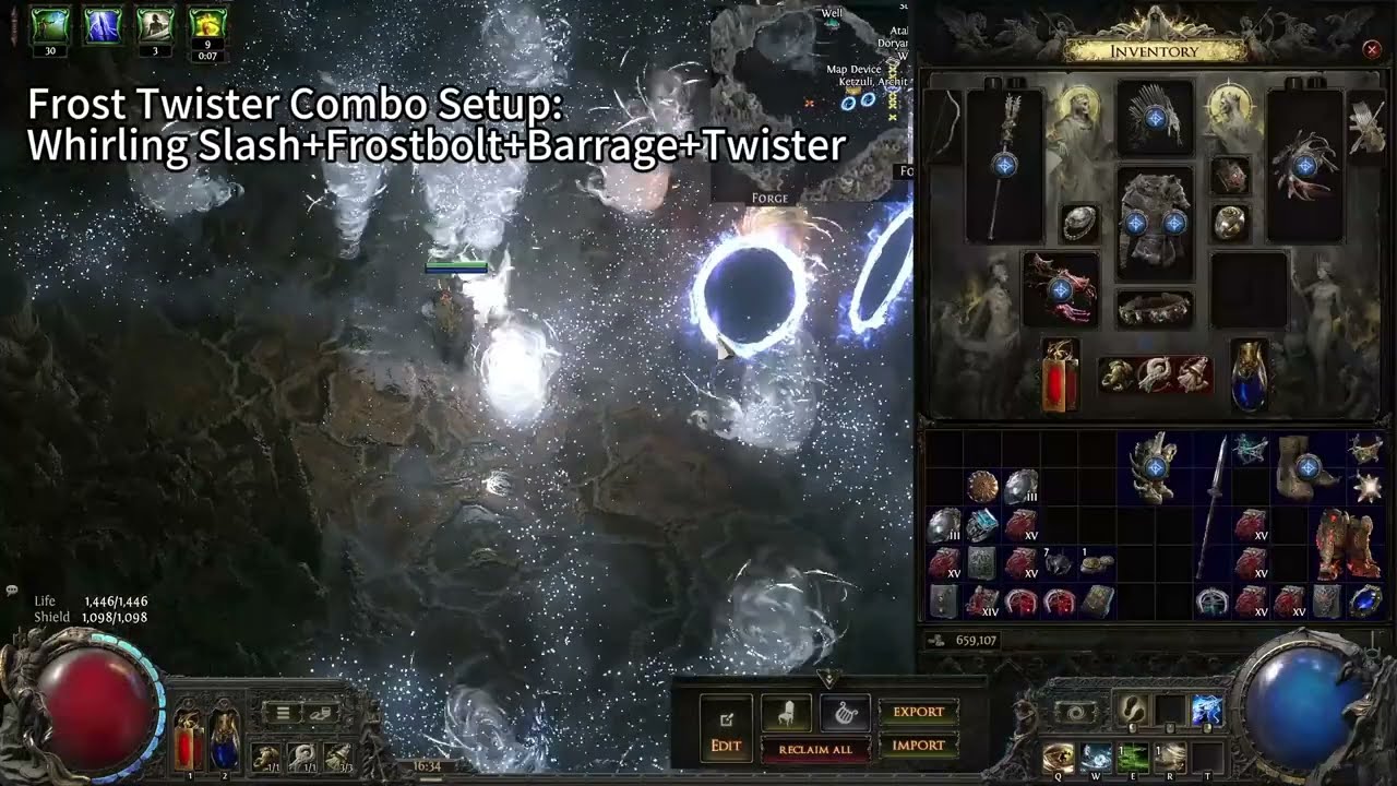 How To Trigger Frost, Fire, and Lightning Twister in Path of Exile 2