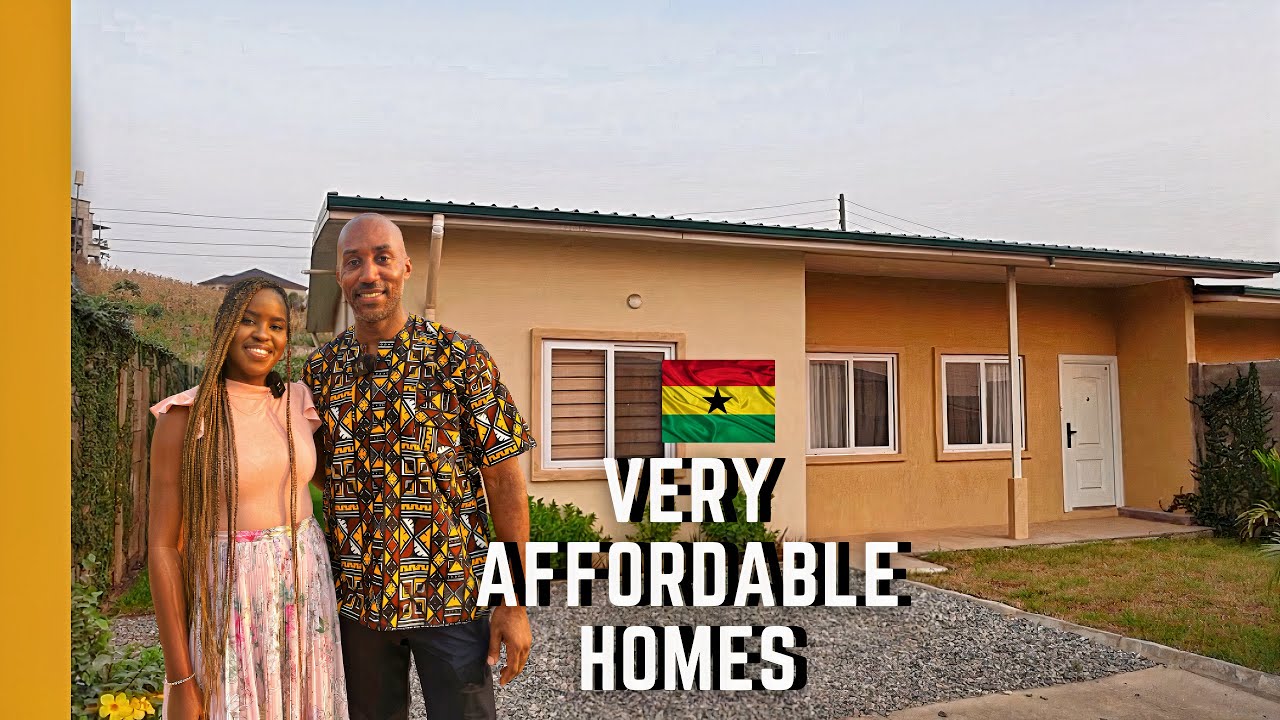 $42,000 GHANA HOMES | THE CHEAPEST HOMES TO BUY IN ACCRA GHANA? | LIVING IN GHANA