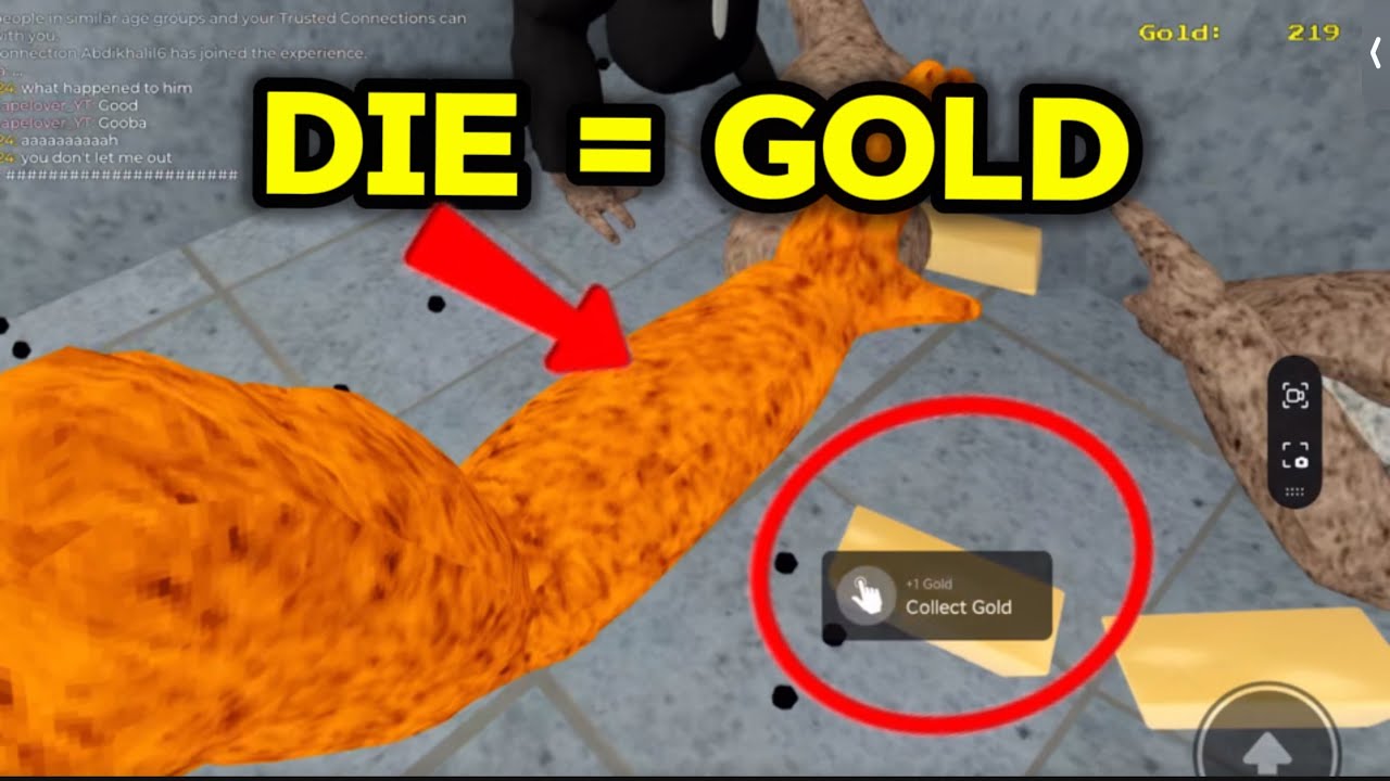 Infinite gold glitch