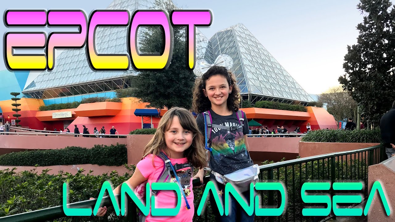 WDW Epcot Future World West both the Land and the Seas