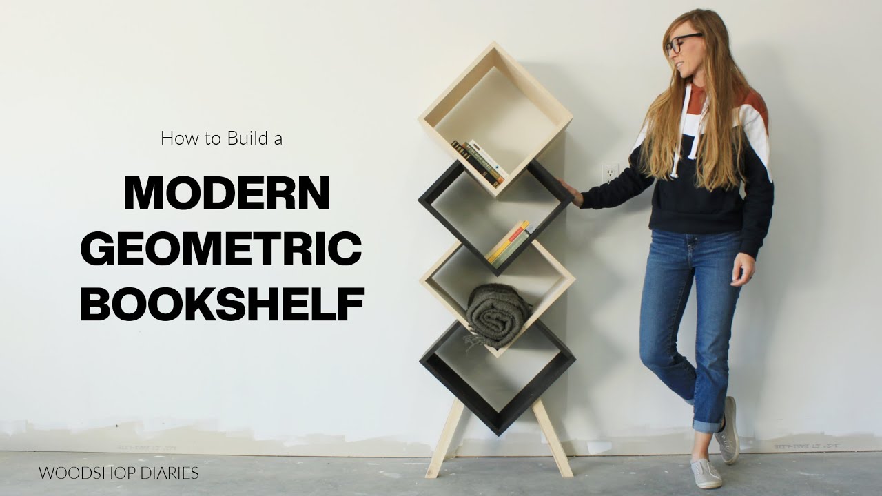 How to Build a Simple Modern Bookshelf