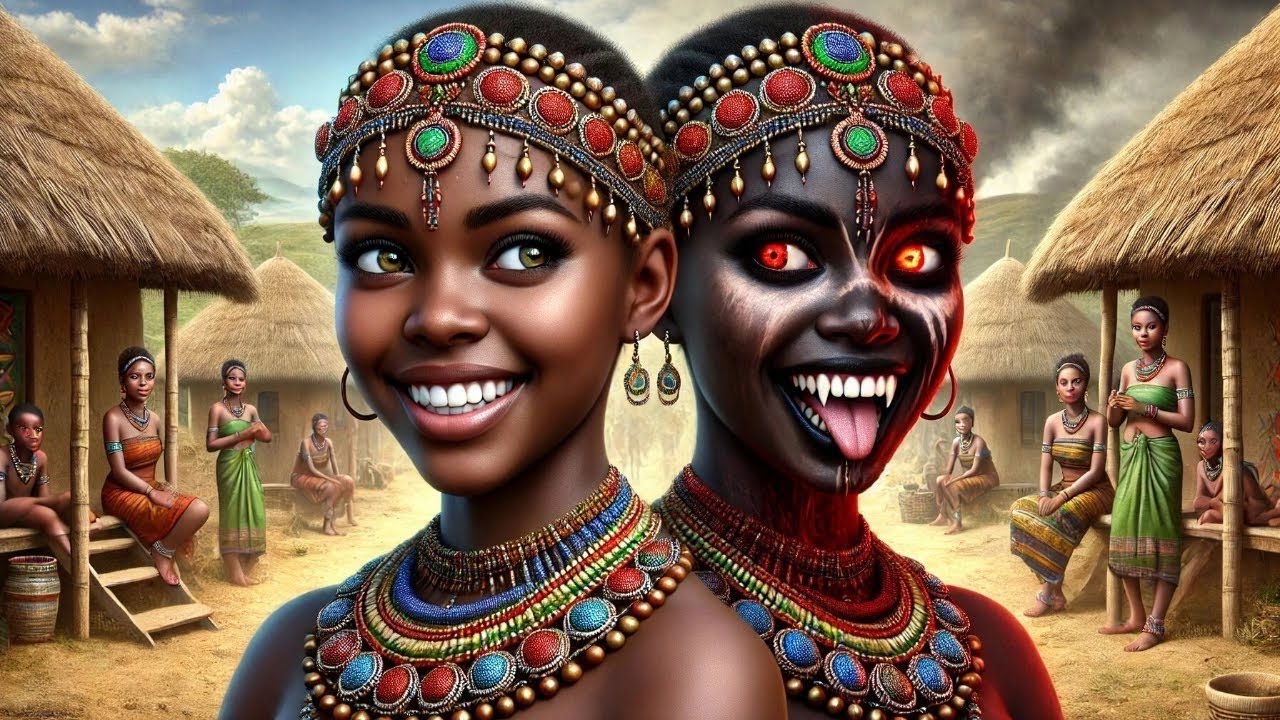 La fille avec une jumelle maléfique | Conte africain