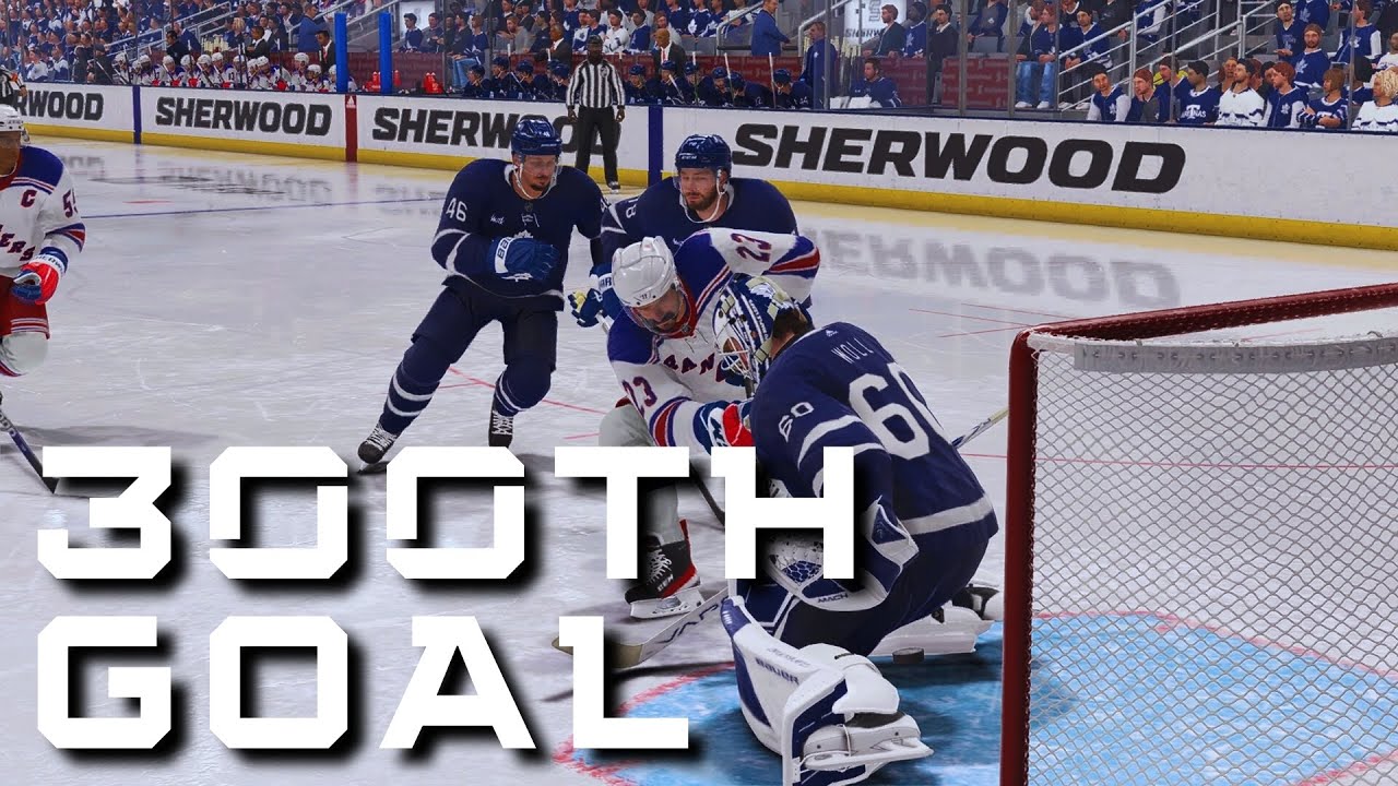 NHL 24 - Player Milestones - Noel Klubertanz | 300th Goal | Regular Season, Game 69 | 06.03.2037