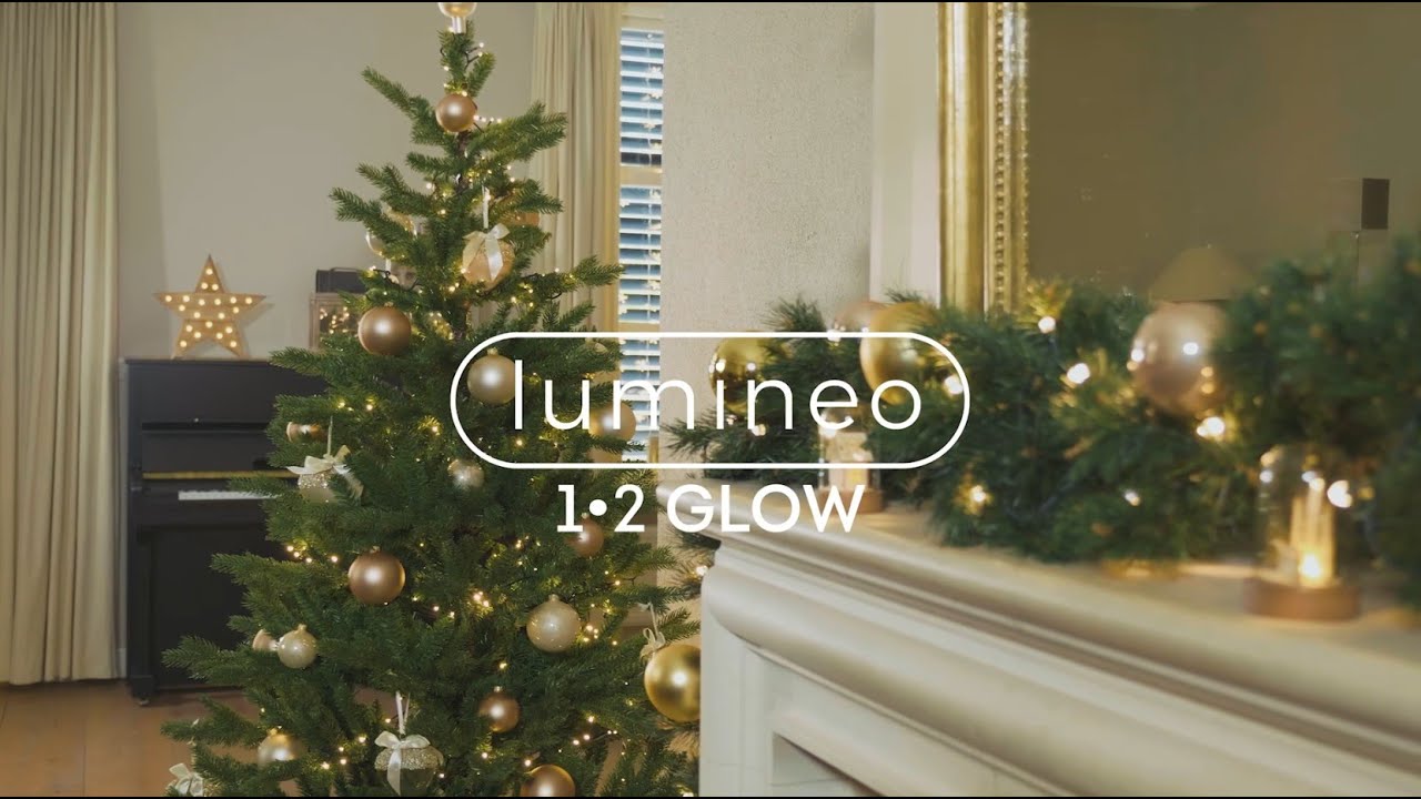 Easy set up tree lights - Lumineo 1-2 Glow