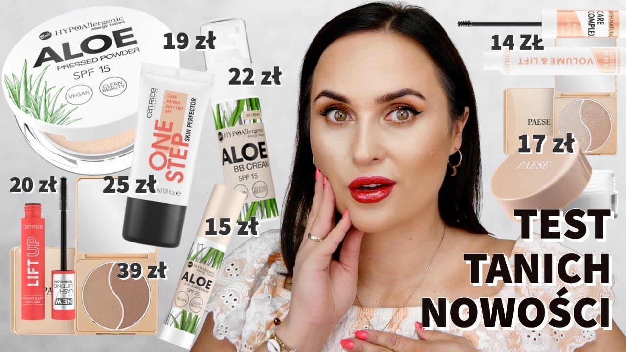 GENIALNE TANIE HITY I... ŚREDNIAKI - TEST TANICH NOWOŚCI Z DROGERII (max do 40 zł) SWATCHE