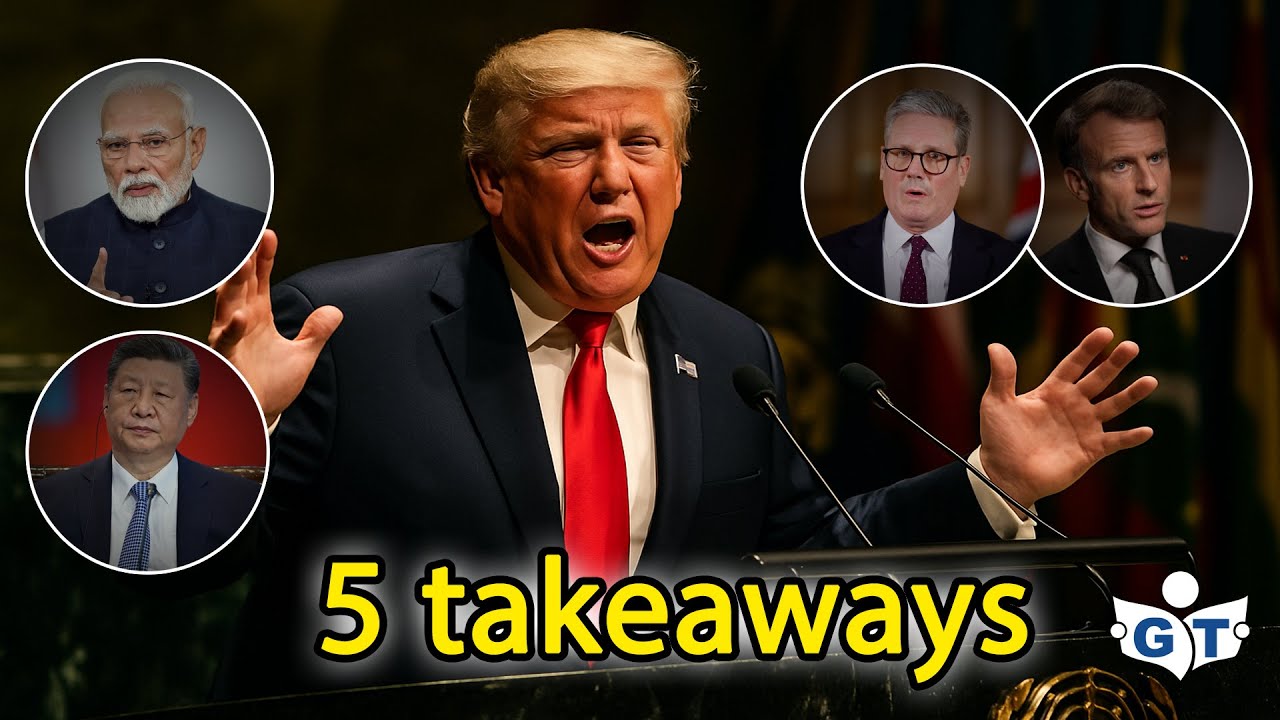 Donald Trump tears into UN in fiery speech | GT ISL