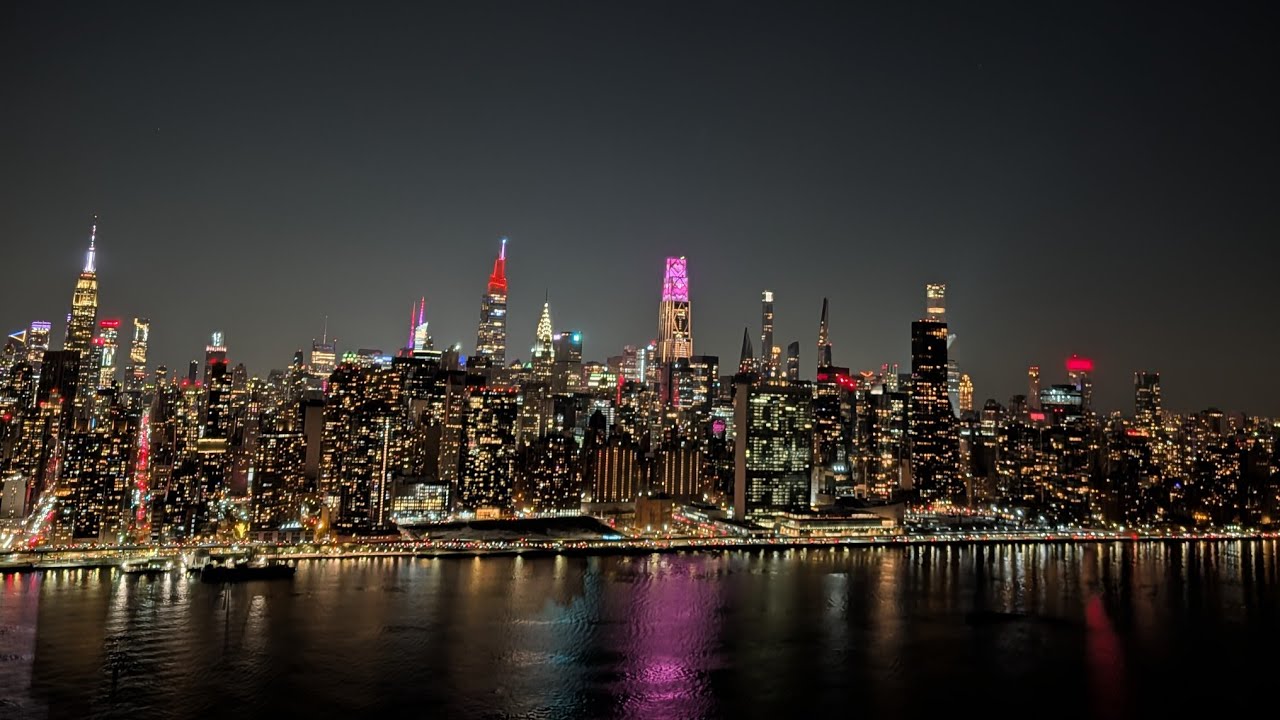 LIVECAM, New York City, Manhattan Skyline, Feb 14-15, 2026, #valentinesday