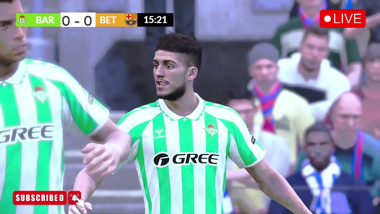 🔴LIVE : Real Betis vs Barcelona LIVE | LaLiga 24/25 | Match Live Today