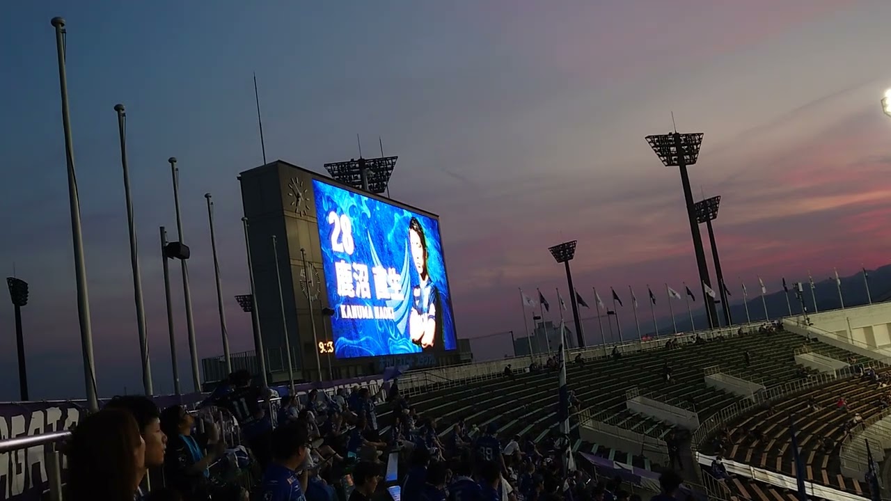 HTスタジアム動画 2025 J2第27節 ポカリスエットスタジアム 徳島ヴォルティス選手紹介