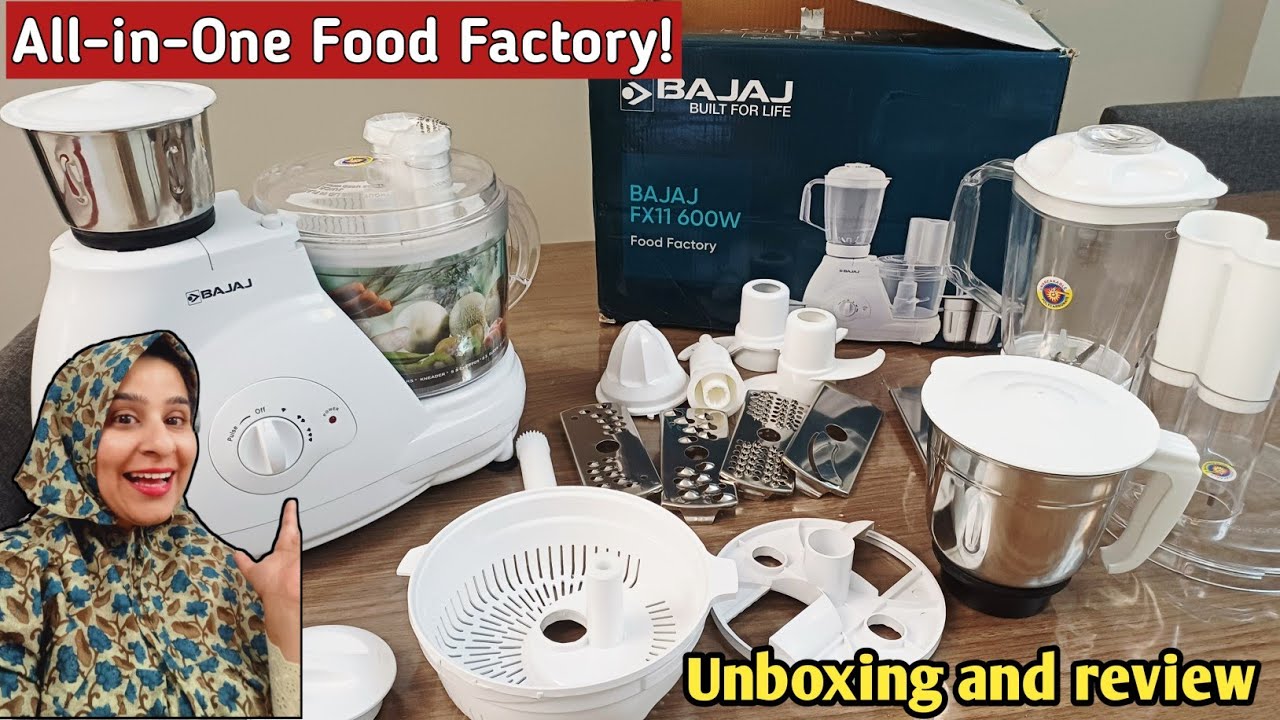 Bajaj FX11 600W Food Factory review | Best Kitchen Helper for Quick Recipes