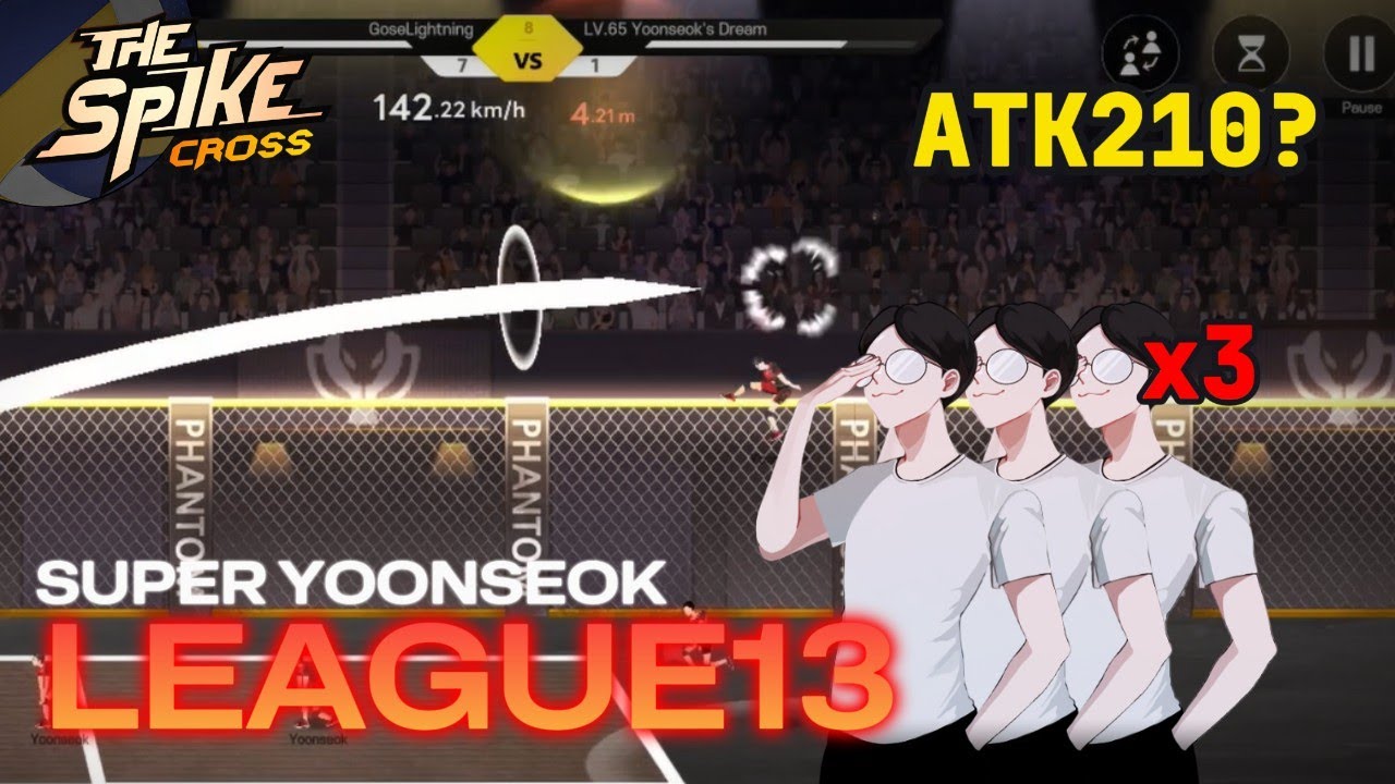 4.21m jump, SUPER Yoonseok-The spike Cross
