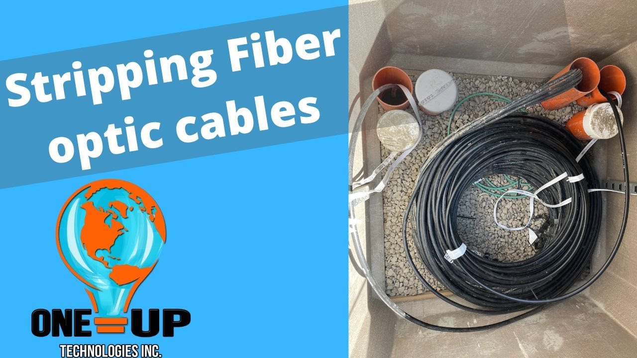 stripping fiber optic cables
