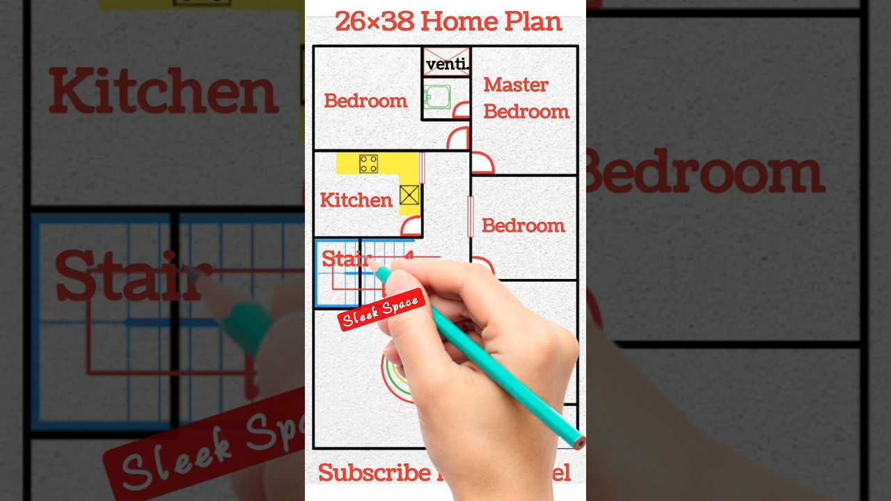The Ultimate Home Plan for Tiny Spaces | 2d floor plan|