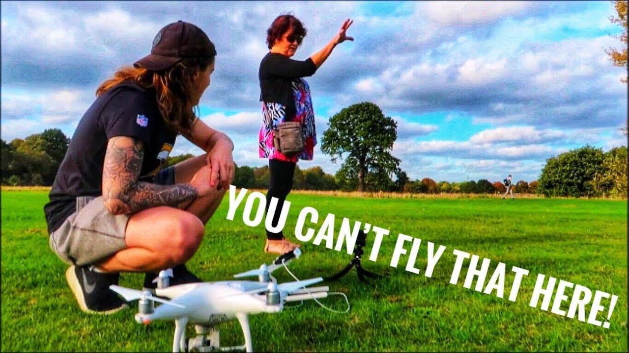STOPPED BY THE DRONE POLICE