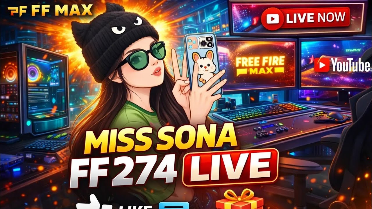 LIVE FREE FIREI RushGameplay I Custom Room I Ranked Push