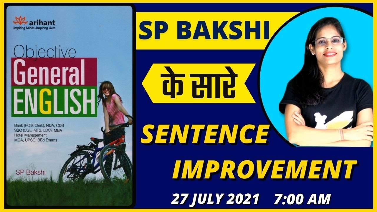SP Bakshi Sentence Improvement