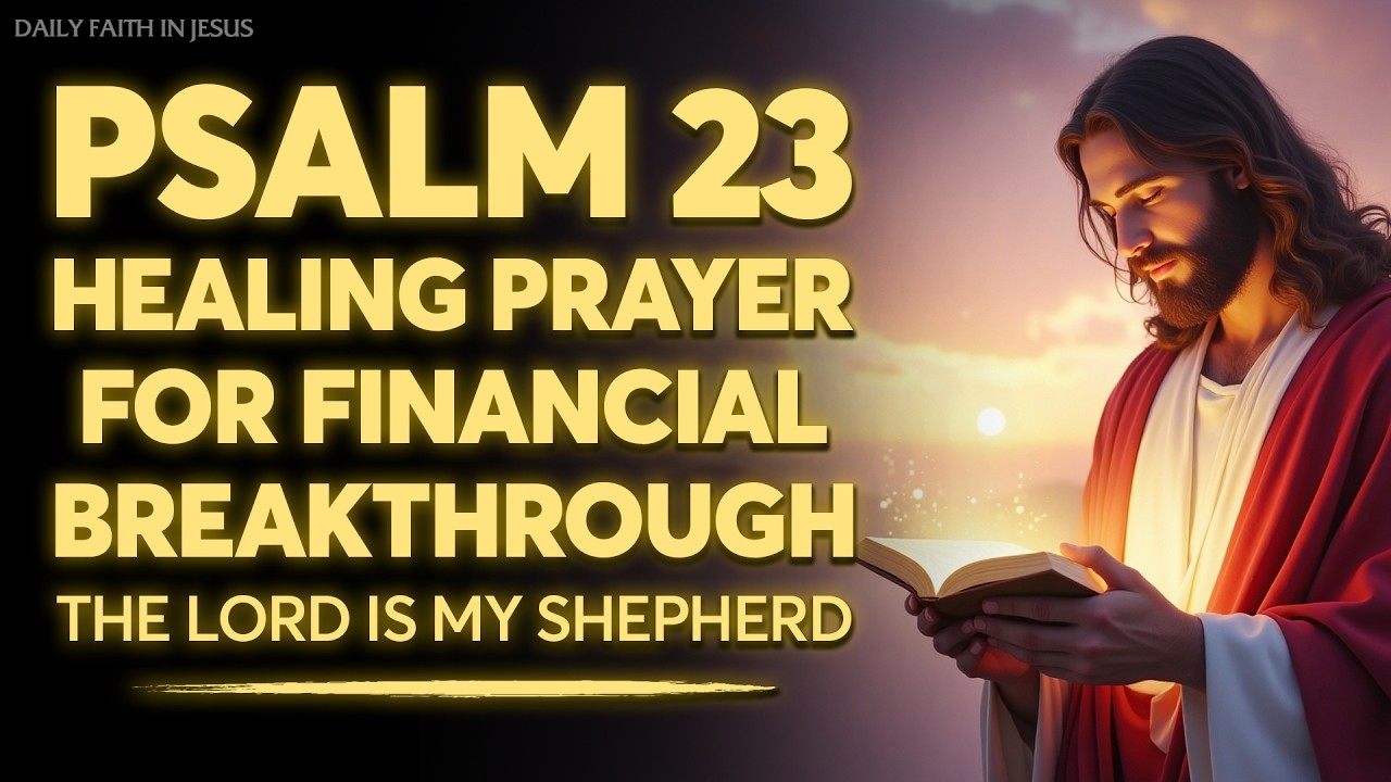 Psalm 23 Healing Prayer for Financial Breakthrough | The Lord Is My Shepherd