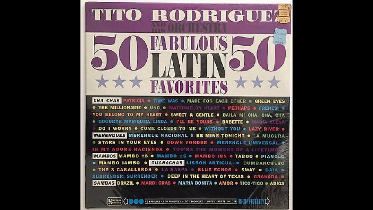 Tito Rodriguez Fabulous 50, Latin Favorites