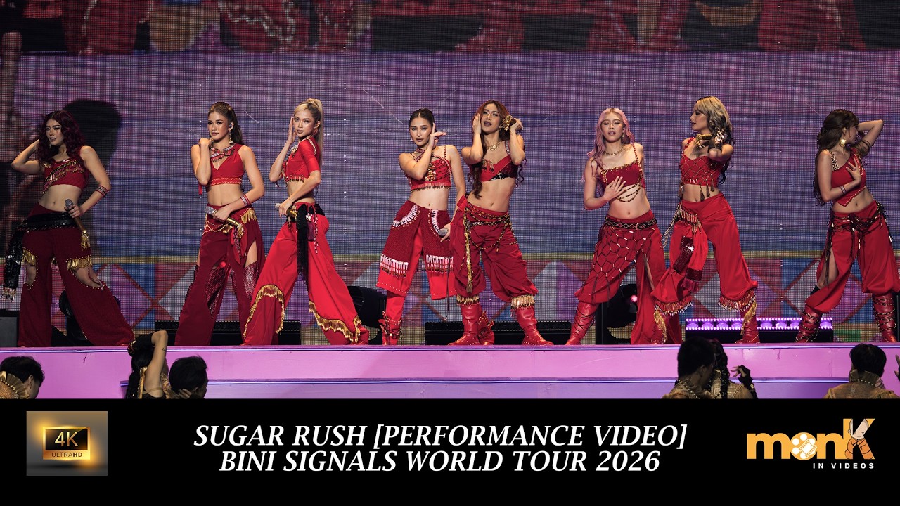 Sugar Rush (Performance Video) | BINI Signals World Tour 2026 (Manila & Cebu)