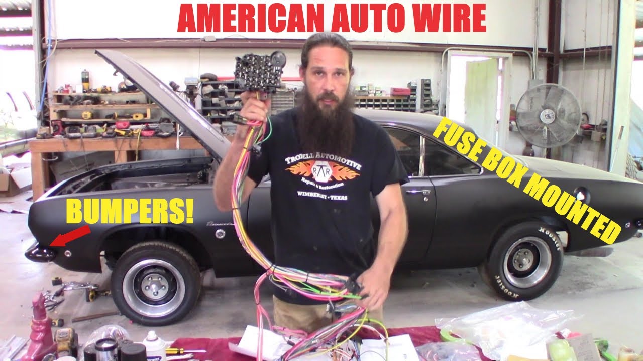 American Auto Wire Mopar A Body Wiring Harness First Impressions and Fuse Box installation