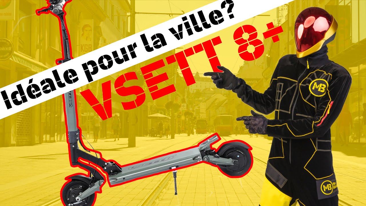 Critique de la trottinette électrique VSETT 8+