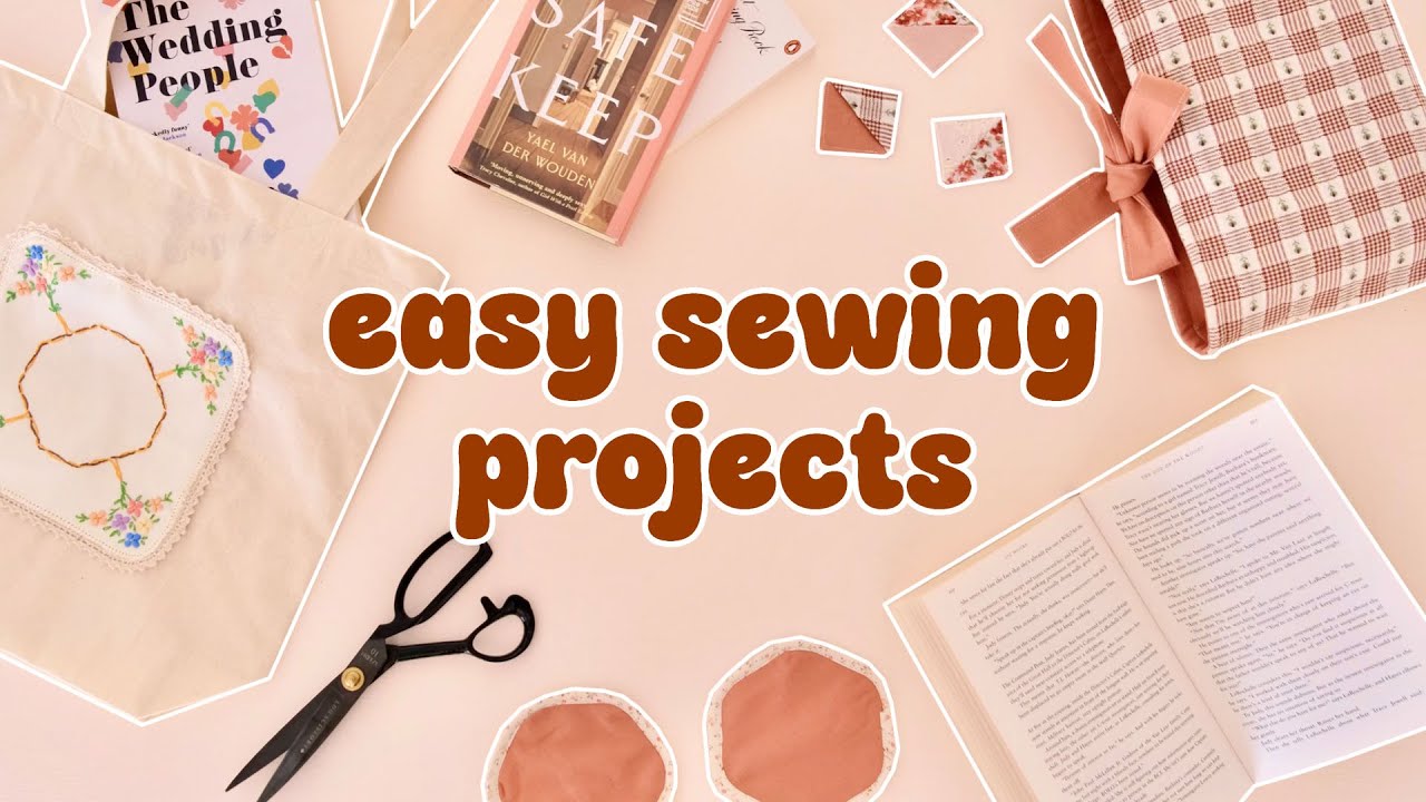 5 Quick + Easy Sewing Projects (BOOK EDITION) | Step-By-Step Sewing Tutorial