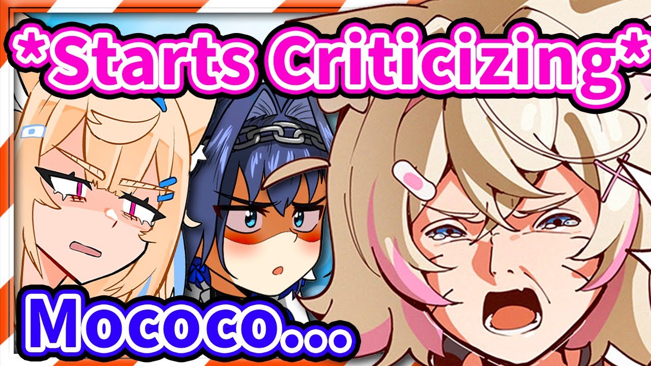 Mococo Starts Criticizing Everyone While Hiding from The Zombies 【HololiveEN】