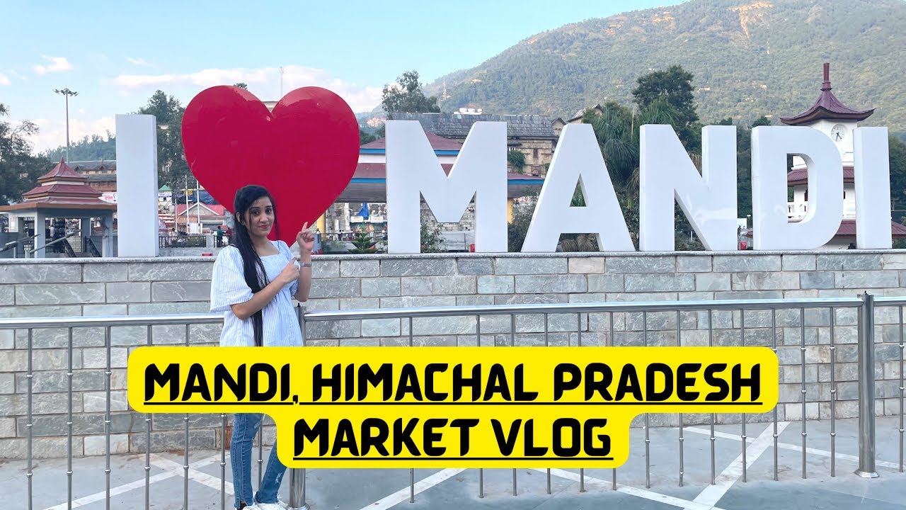 Mandi , Himachal Pradesh market  visit 🥰 || @airwifie