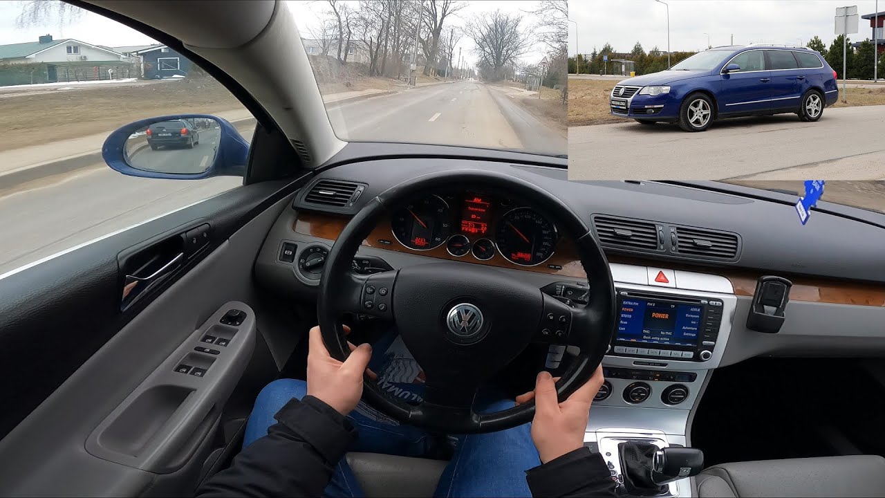 2007 Volkswagen Passat 2.0 TDI 170 Hp POV Test Drive @DRIVEWAVE1