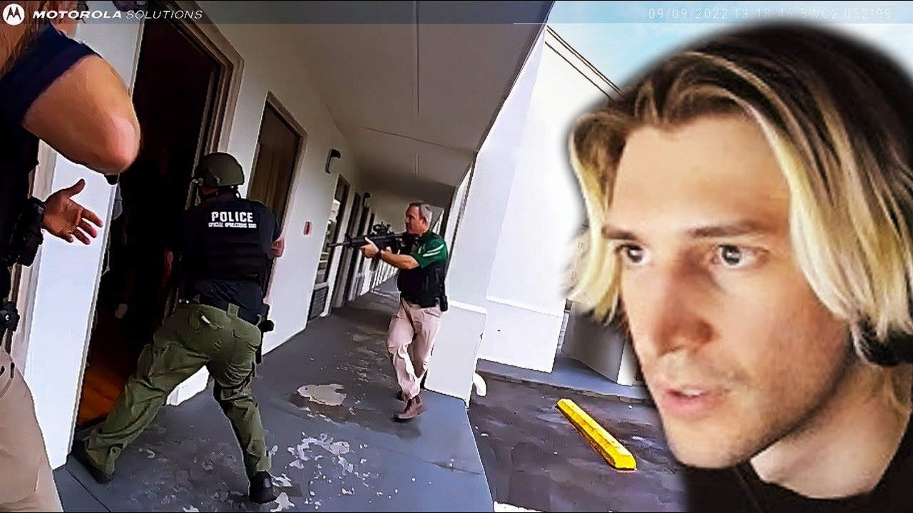 SWAT Team Responds to Man's 3rd Bank Robbery | xQc Reacts