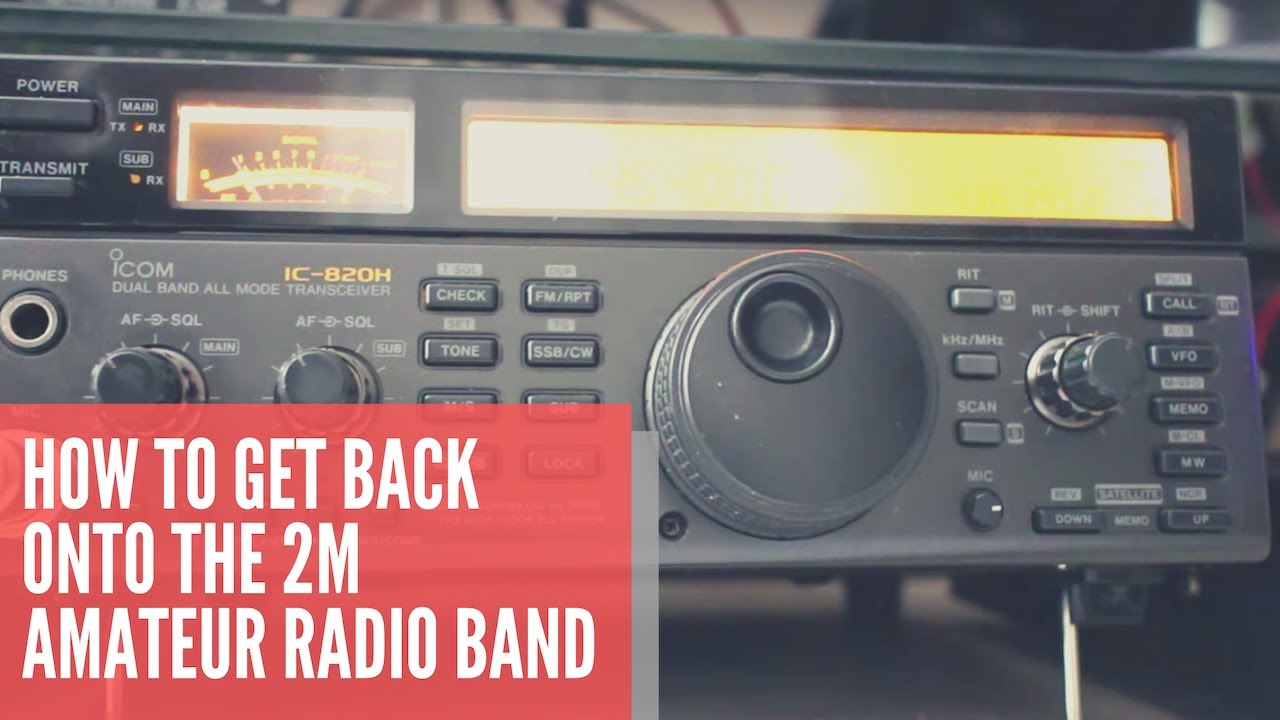 This is how I got back into 2m amateur radio
