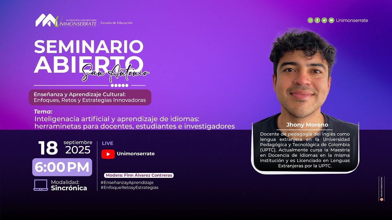 Seminario Abierto en Educación San Antonio: Enseñanza y Aprendizaje Cultura
