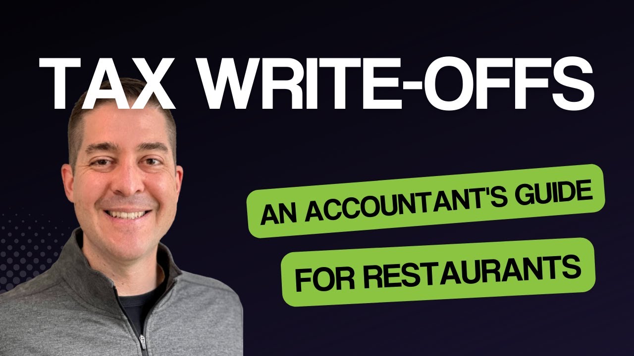 Restaurant Tax Write Offs You MUST USE