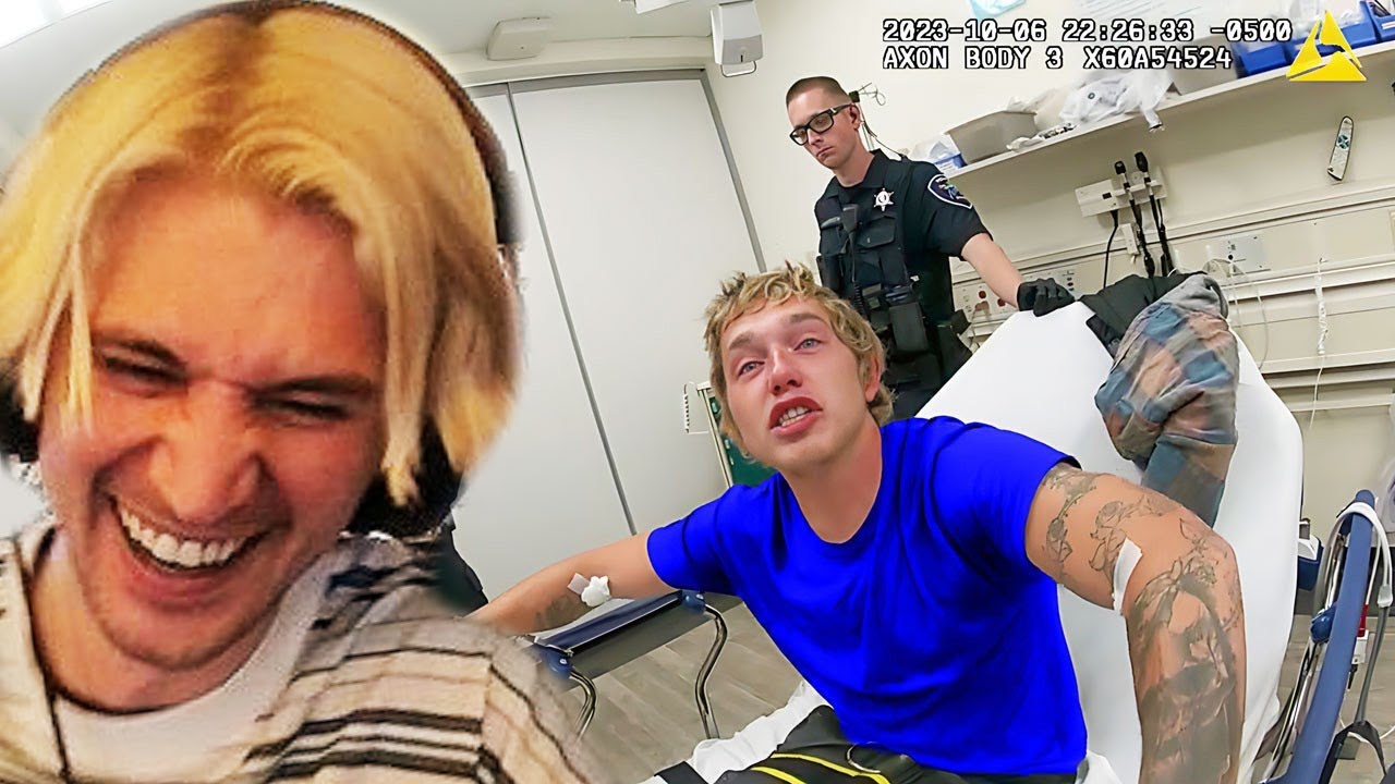 Drunkest Man in Police History Terrorizes Entire Night Shift | xQc Reacts