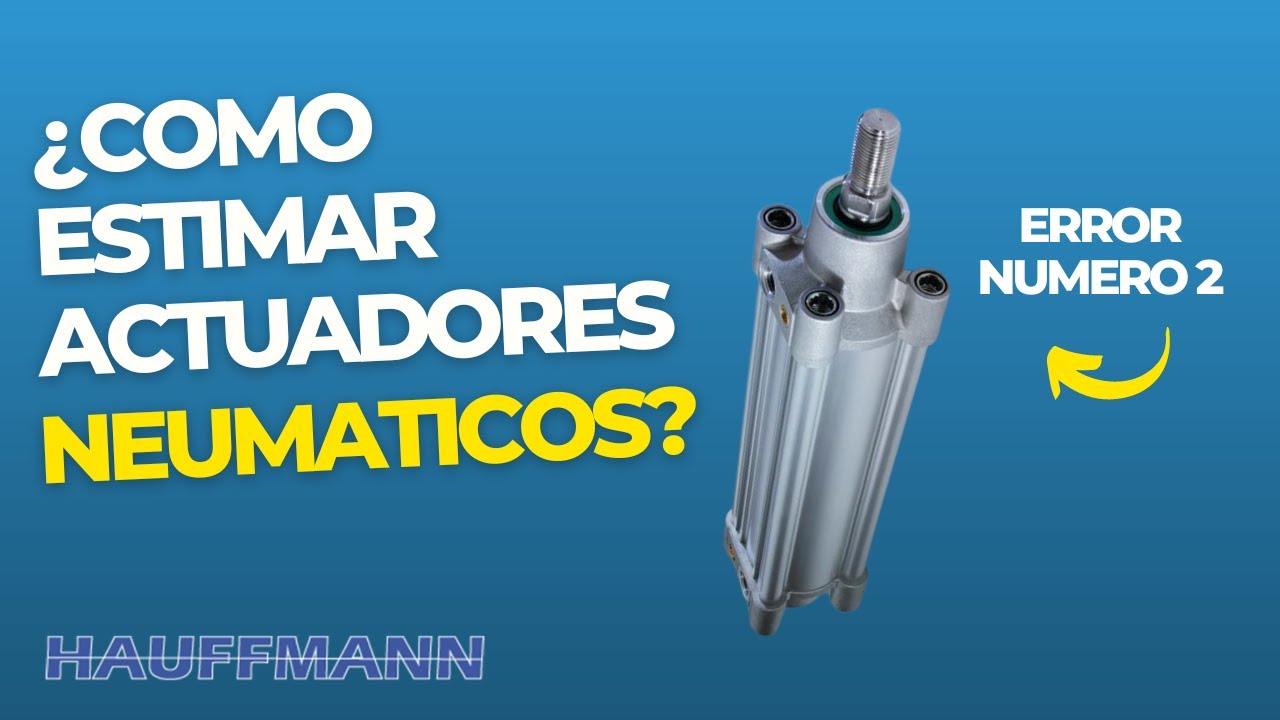 COMO CALCULAR ACTUADORES NEUMATICOS ➤ error 2 CAUDAL VS PRESION ❎