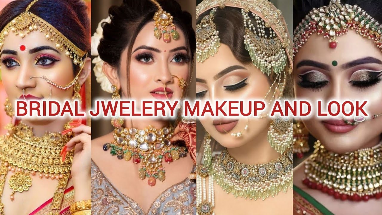 Latest Bridal Jewellery Design for wedding | Dulhan Necklace set | Bridal Makeup