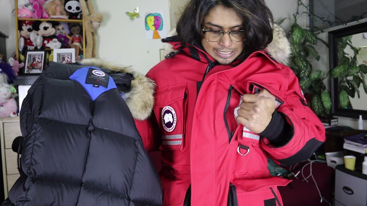CANADA GOOSE EXPEDITION VS CANADA GOOSE SNOW MANTRA FULL COMPARISON