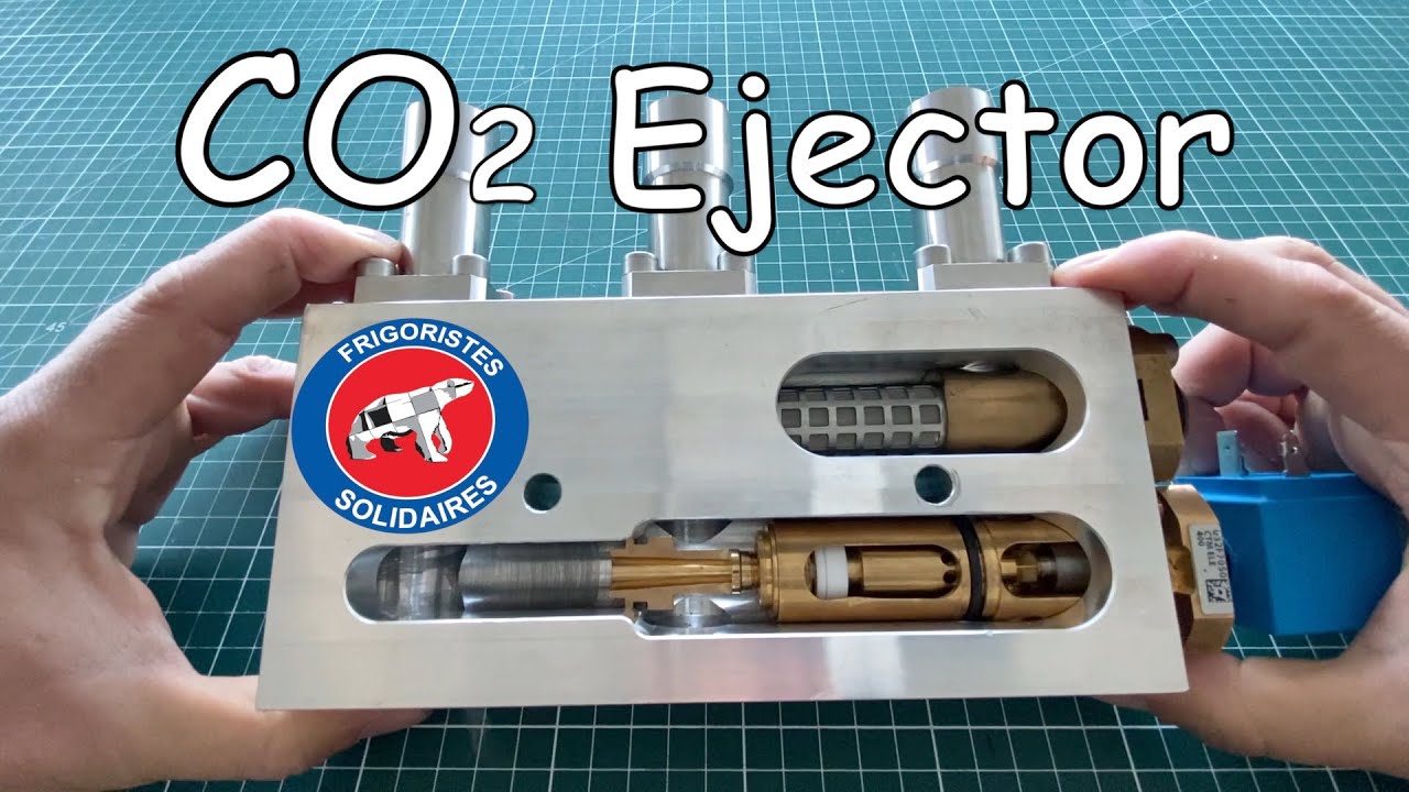 CO2 Liquid ejector by Danfoss