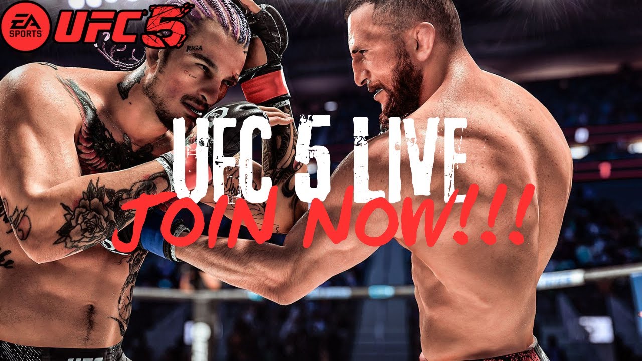 UFC 5 GET IN HERE!!! ROAD TO 1K!!!!