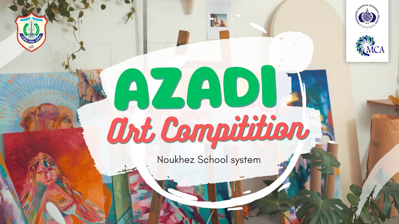 We won the Multan Art Competition 2025! Honored to be recognized for our creativity and talent!