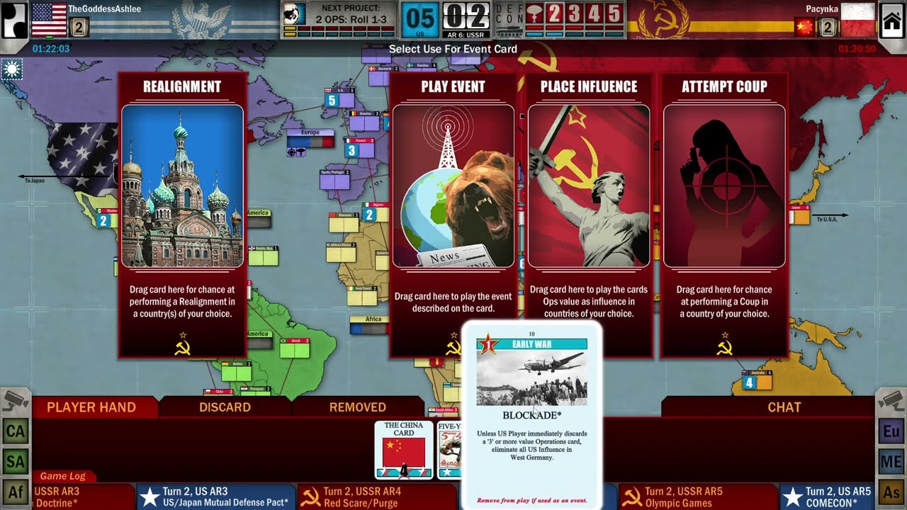 Twilight Struggle - OTSL 8 vs TheGoddessAshlee