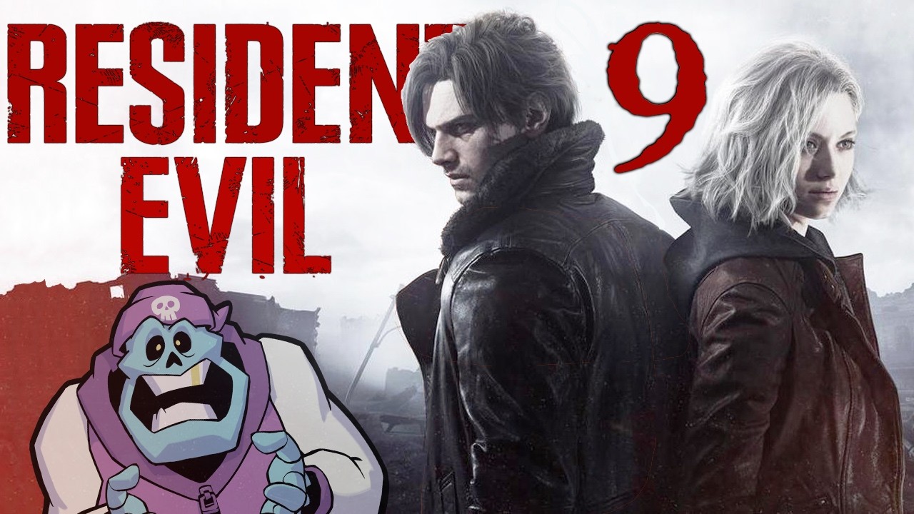 Enter the world of hot old men clumsily wielding CHAINSAWS! - RESIDENT EVIL 9: REQUIEM
