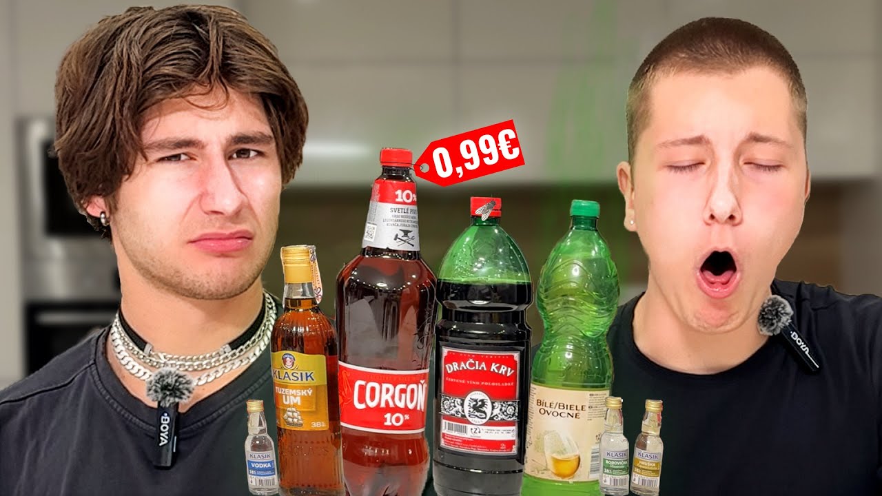 Skúšame Bezdomovecké Alkoholy
