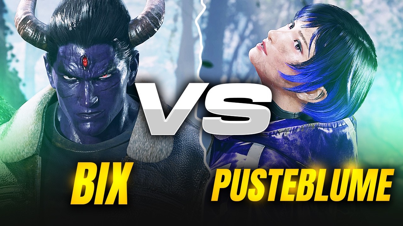 T8 Season 2 ▰ Pusteblume (REINA) VS Bix (KAZUYA) ▰【Tekken 8 High Level Gameplay】