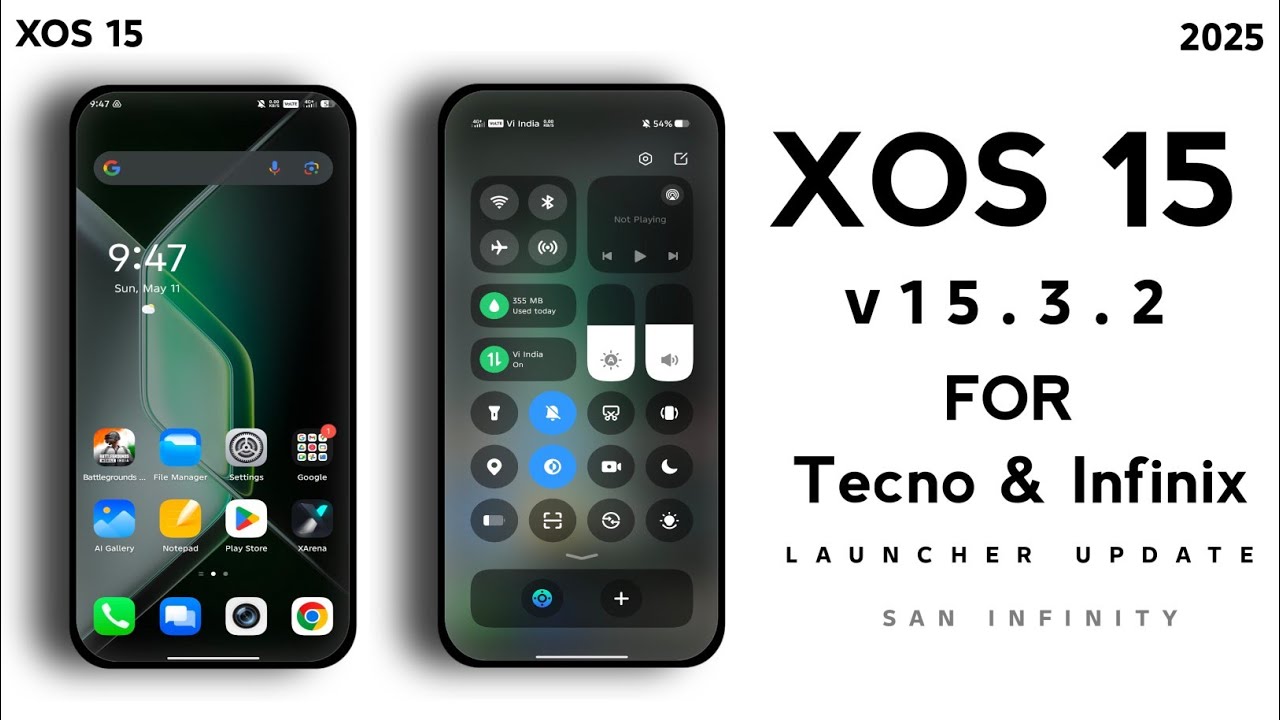 New XOS 15 Launcher Update Version 15.3.2 For Infinix & Tecno Devices