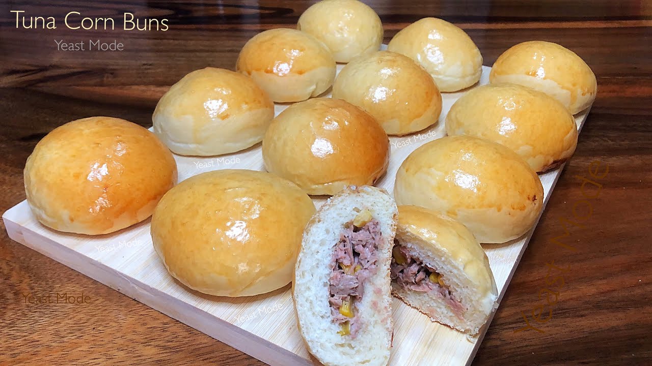TUNA CORN BUNS / BREAD | Tuna Corn Mayo Filling | Soft Buns