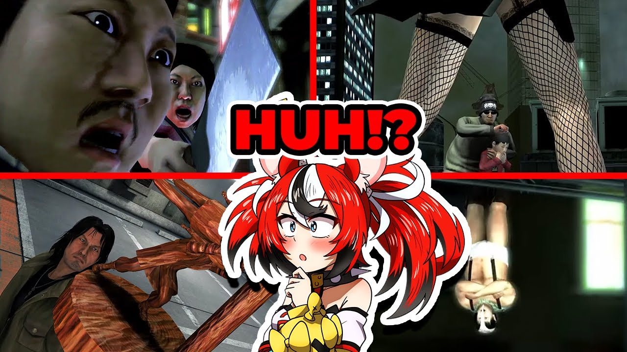 Bae Reaction To Silly / Weird Revelations In Yakuza 4 [ Hololive EN ]