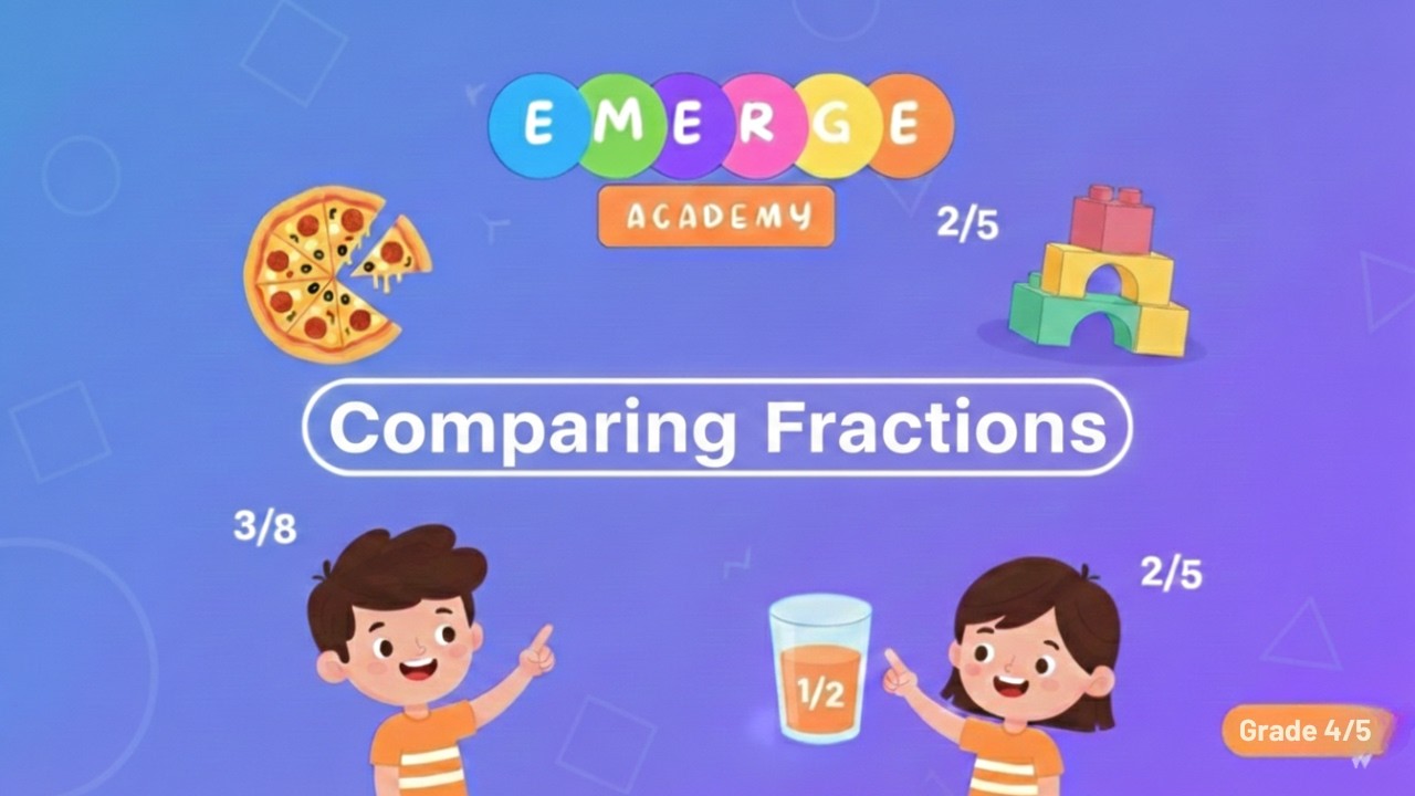 How to Compare Fractions | Fractions Made Easy | 4th Grade Math