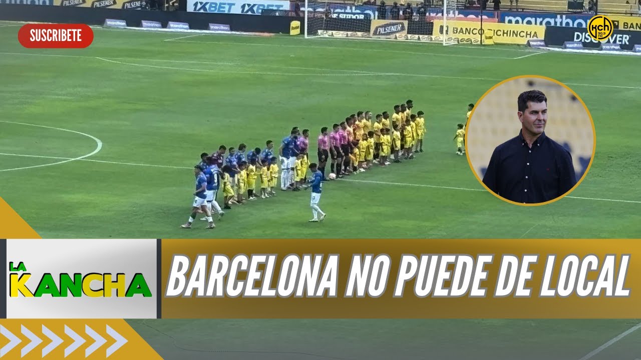 🔴BARCELONA NO PUEDE DE LOCAL - EMELEC Y SU ULTIMA CARTA A SUDAMERICANA | LA KANCHA | 08-12-2025